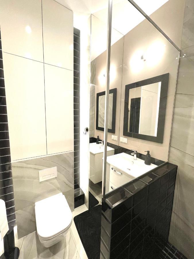 Apartament Elegance Hanza Tower Stettino Esterno foto