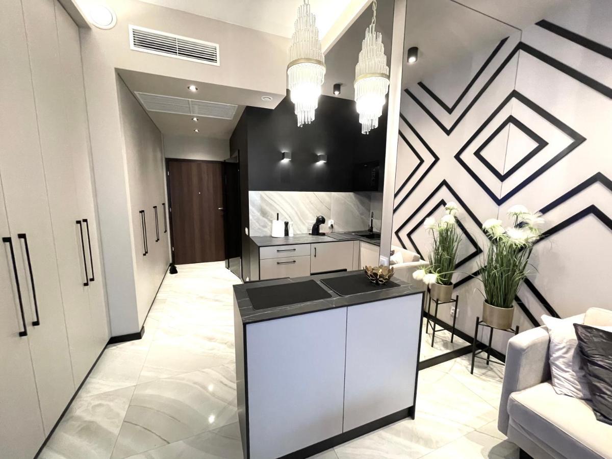 Apartament Elegance Hanza Tower Stettino Esterno foto