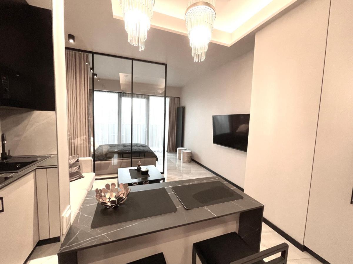 Apartament Elegance Hanza Tower Stettino Esterno foto